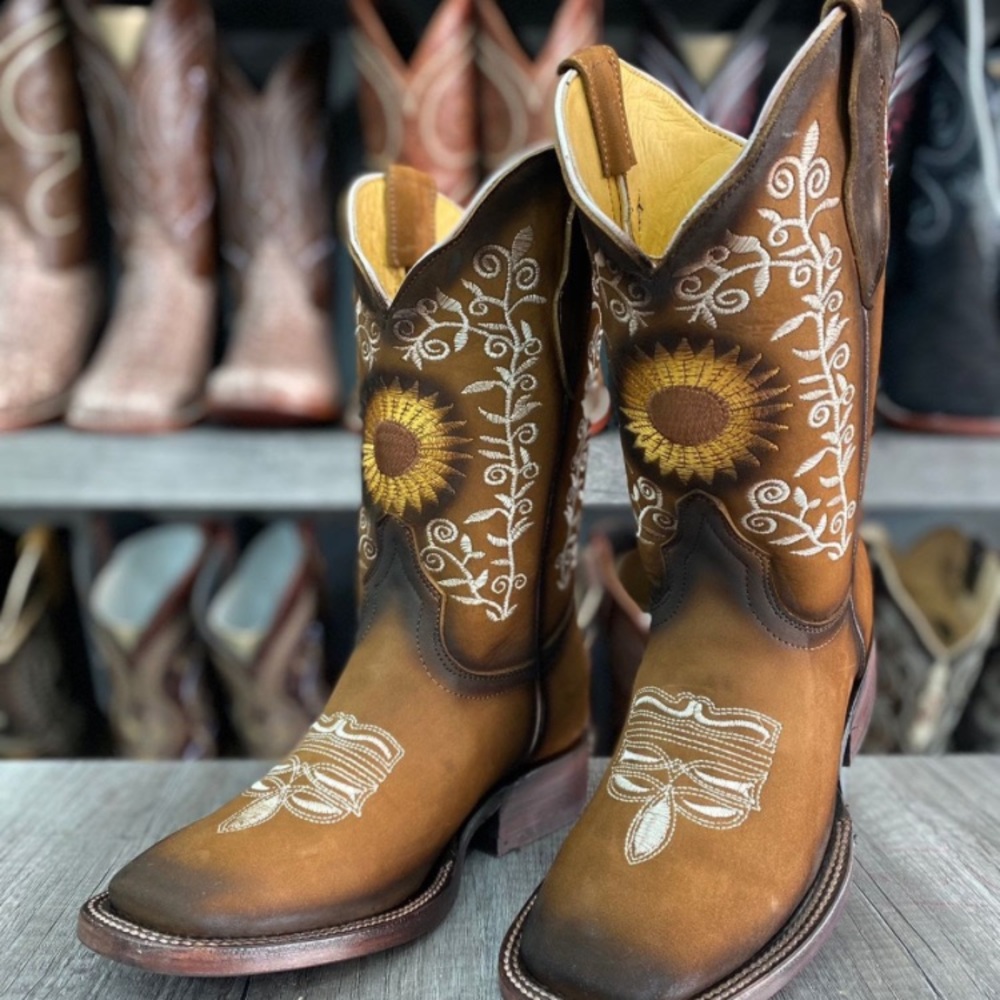Womens 100% real leather boots